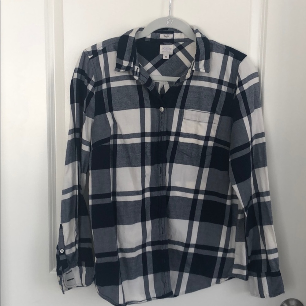 J. Crew Flannel Button Down